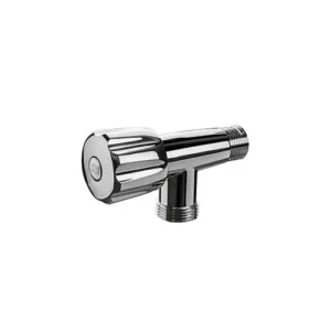 Registro Maquina de Lavar (1/4 de Volta) Plast Cromado Herc - Imagem 1