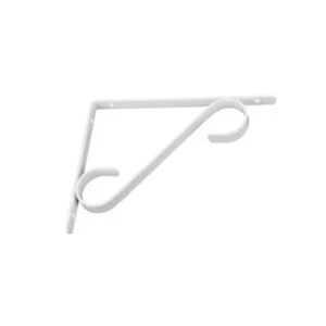 Cantoneira Mao Francesa 20cm Colonial Branca