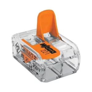 Conector Emenda 221 2 Polos 4mm Wago - Imagem 2