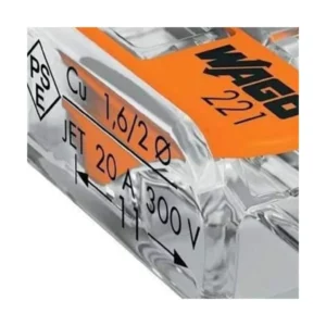 Conector Emenda 221 2 Polos 4mm Wago - Imagem 5