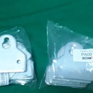 Prendedor de Armario Largo Zincado - Imagem 1