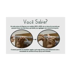 Mola Aerea 302 F2 Prata Soprano - Imagem 3