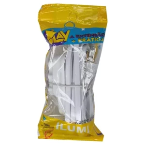 Extensao Economica 3 Tom Cabo Pp 10a 2500w 250v 2,5m Ilumi - Imagem 4