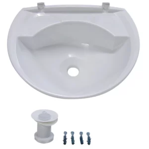 Lavatório Plástico Branco 36 X 28cm 3,8l - Imagem 3