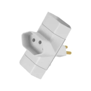 Ilumi Plugue 3 Saidas Tipo T 3p 10a Branco - Imagem 5