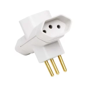 Ilumi Plugue 3 Saidas Tipo T 3p 10a Branco - Imagem 6