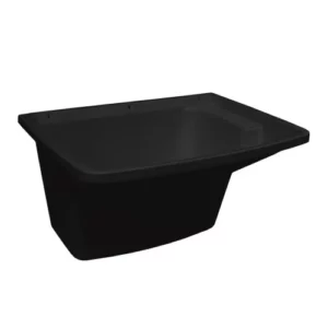 Tanque Pvc 15l C/valvula Preto Durin - Imagem 1