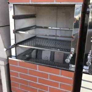 Churrasqueira Tijolinho Vermelho Ceramica