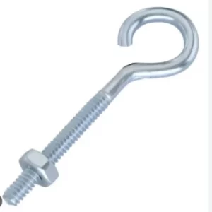 Gancho Zinc P/porca 1/4x80