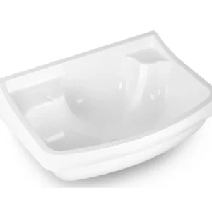 Lavatorio Plastico Branco 310x235mm Roma - Imagem 1