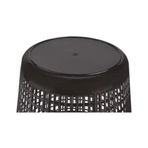 Lixeira Vazada Plastica Preta 10l Mor - Imagem 5