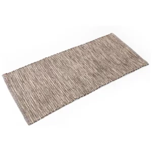 Tapete Multiuso Jacquard Eco Marrom 50x120cm Kapazi