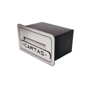 Caixa Correio 5n Aco Escovado - Imagem 1