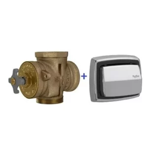 Valvula Descarga Hydra Duo (base+acab) 1.1/4 Dn32 2545.c.114 Deca - Imagem 1