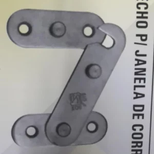 Fecho P/ Janela de Correr Zincado