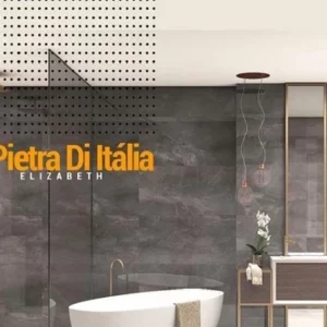 Porcelanato 50 X 100 Pietra Di Italia Grigio Polido Cx:1,94 Elizabeth