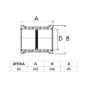 Luva Soldavel  85 Mm Amanco - Imagem 2