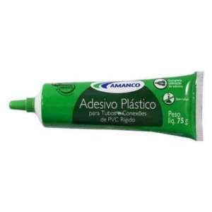 Adesivo Plástico 75g - Amanco Cola para Tubos e Conexões Pvc 75gr Amanco - Imagem 1
