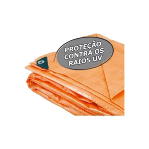 Lona Polietileno Laranja 8 X 6 Vonder - Imagem 3