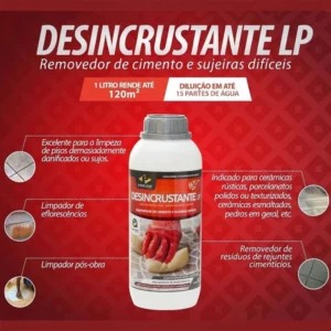 Desincrustante 1lt Pisoclean - Imagem 4