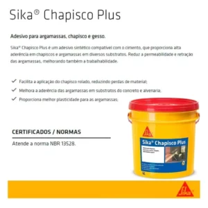 Sika Chapisco Plus 18l - Imagem 3