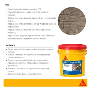 Sika Chapisco Plus 18l - Imagem 4