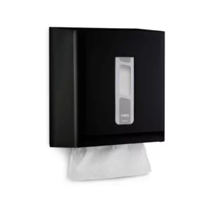 Dispenser Papel Toalha 1/3d Preto Nobre - Imagem 1