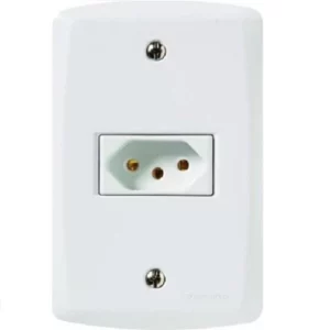 Cj Tomada 2p+t Nbr 14136 10a Lux2* - Imagem 1