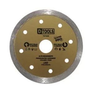 Disco Diam. Liso Super 4.3/8" Dtools Pro