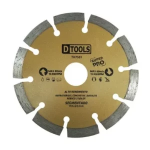 Disco Diam. Segment. Super 4.3/8" Dtools Pro