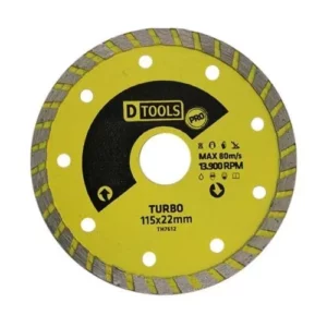 Disco Diam Turbo Pro 115x22mm Dtools