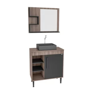 Kit Balc 88 Sorento Aveiro/preto Nexa - Imagem 1