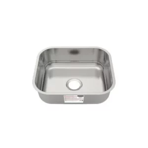 Cuba Ret Inox Polida Basic 40x34cm S/ Válvula Tramontina - Imagem 1