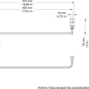 Kit Acesorios Idea Crom 5 Peças Docol - Imagem 9