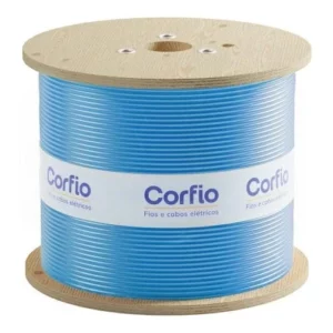 Fio Cabo Flexivel 4,00 Mm Azul Mt Linear