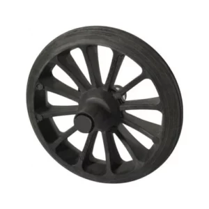 Roda Borracha Sintetica Branca - Imagem 1