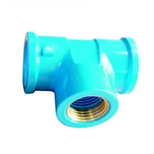 Plastubos Pr - Te Azul Latao 25x1/2 - Imagem 1