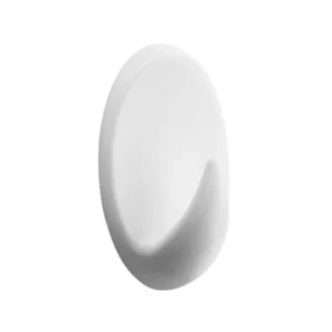 Atlas Gancho Adesivo 3pc 0,7kg Oval Plast Br - Imagem 1