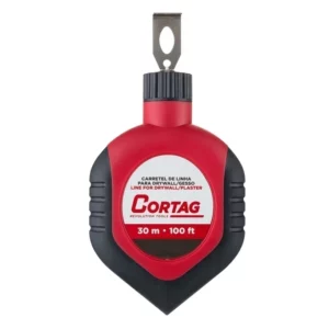 Carretel de Linha para Gesso 30 Metros com Giz Azul - Imagem 3