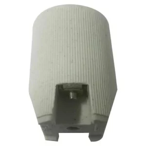 Soquete para Luminária com Terminal de Louça E27 - Germer