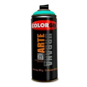 Spray Arte Urbana Verde Mata 911 - Colorgin - Imagem 1