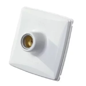 Soquete Plafon Petra Branco - Mectronic
