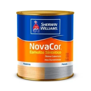 Tinta Esmalte Novacor Alto Brilho Amarelo (40) - 900ml - Sw