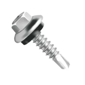 Parafuso para Telha Auto-brocante com Arruela 12 X 1.1/2'' (cento) - Jomarca