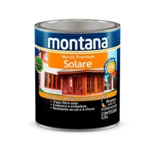 Verniz Solare Natural Alto Brilho - 900ml - Montana