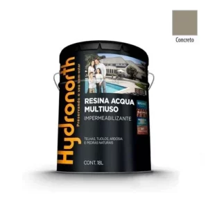 Resina Acqua Color Multiuso Concreto - Balde 18 Litros - Hydronorth