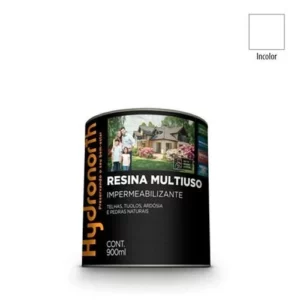 Resina Solvente Multiuso Incolor - 900ml - Hydronorth