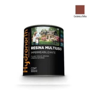 Resina Solvente Color Multiuso Cerâmica Telha - Galão 3,6 Litros - Hydronorth