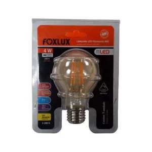 Lâmpada Led Filamento A60 4 Watts - 220 Volts - Foxlux