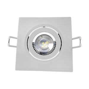 Spot Led Quadrado 3 Watts - 6500k Bivolt - Avant